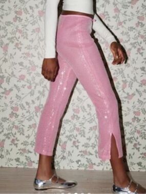 URBAN Kimchi Blue  Pink Sequin pants